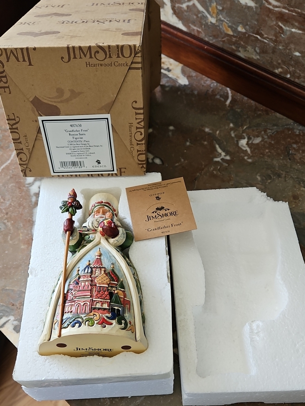 2010 Jim Shore Grandfather Frost Russian Santa